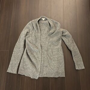 Gray gap cardigan size XS contrasting elbow pads